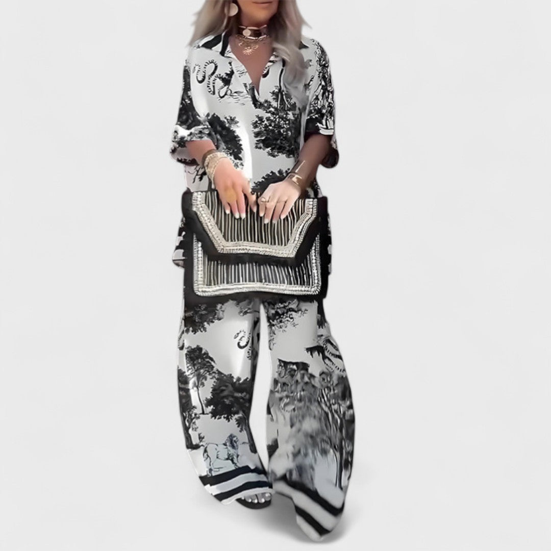 Giulia – Completo Estivo Elegante a Due Pezzi