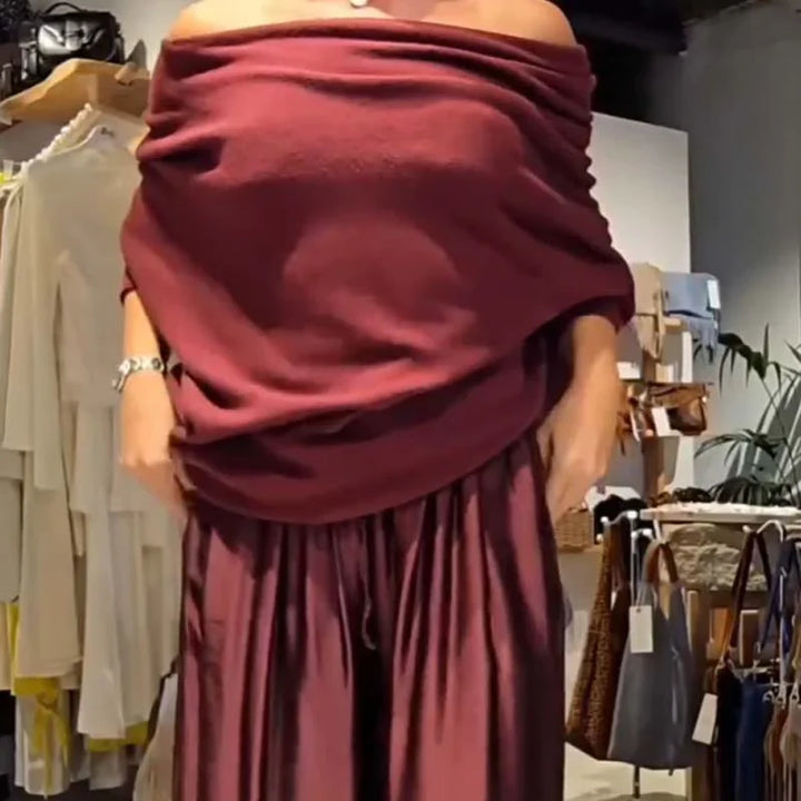 Gala – Elegante completo con spalle scoperte